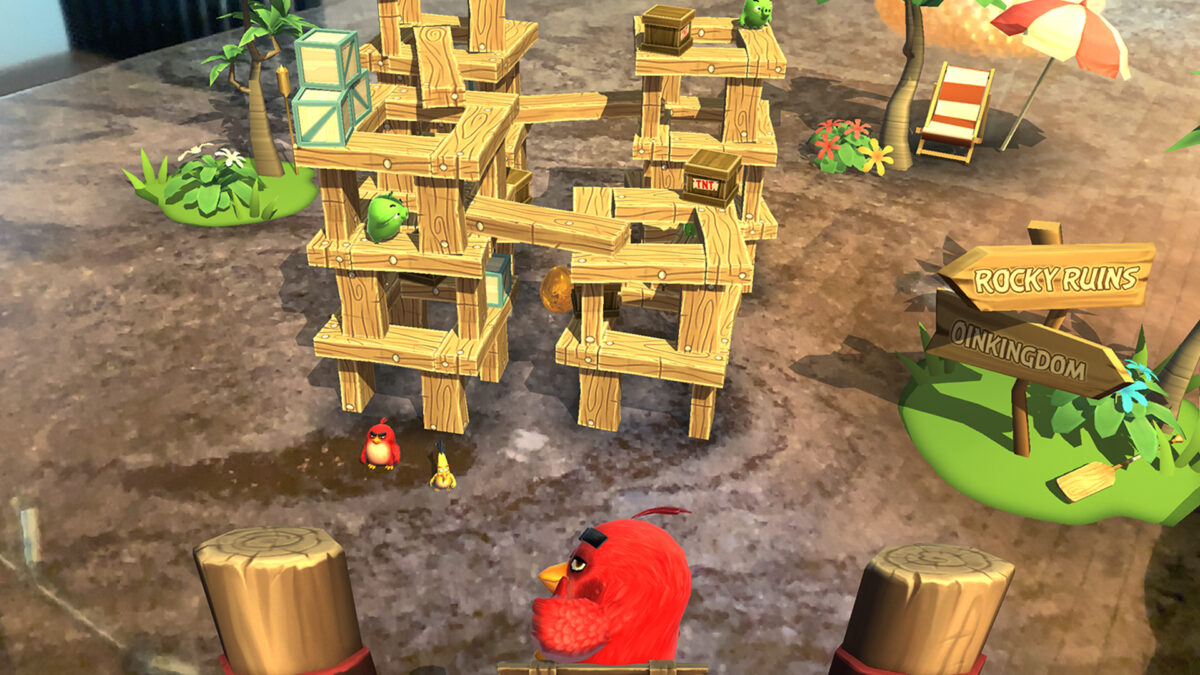 angry birds ar isle of pigs скачать
