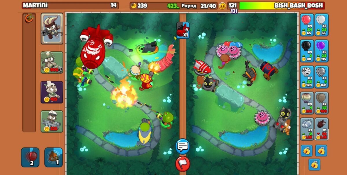 bloons td battles 2 взлом
