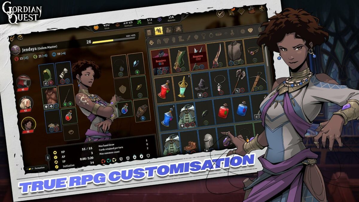 Gordian Quest на Андроид
